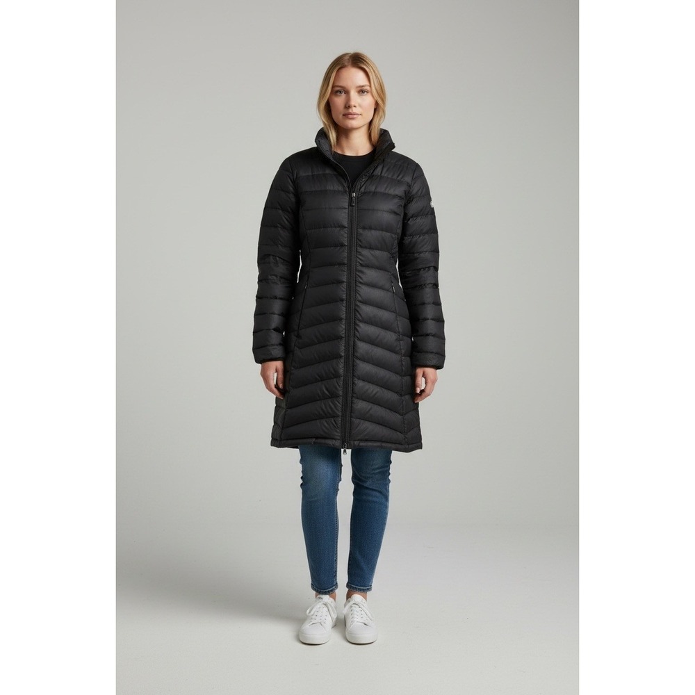 Patagonia Fiona Down Parka Women Small Black Style 28355